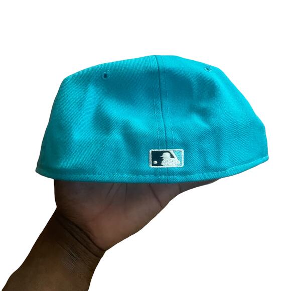 vintage Miami marlins fitted hat 7 1/2 - Picture 3 of 4